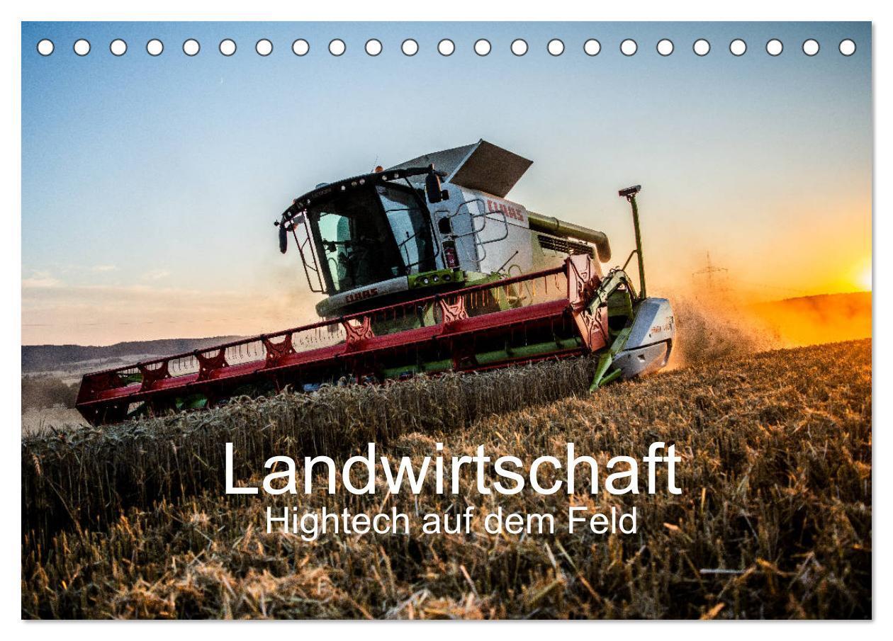 Cover: 9783435242986 | Landwirtschaft - Hightech auf dem Feld (Tischkalender 2025 DIN A5...