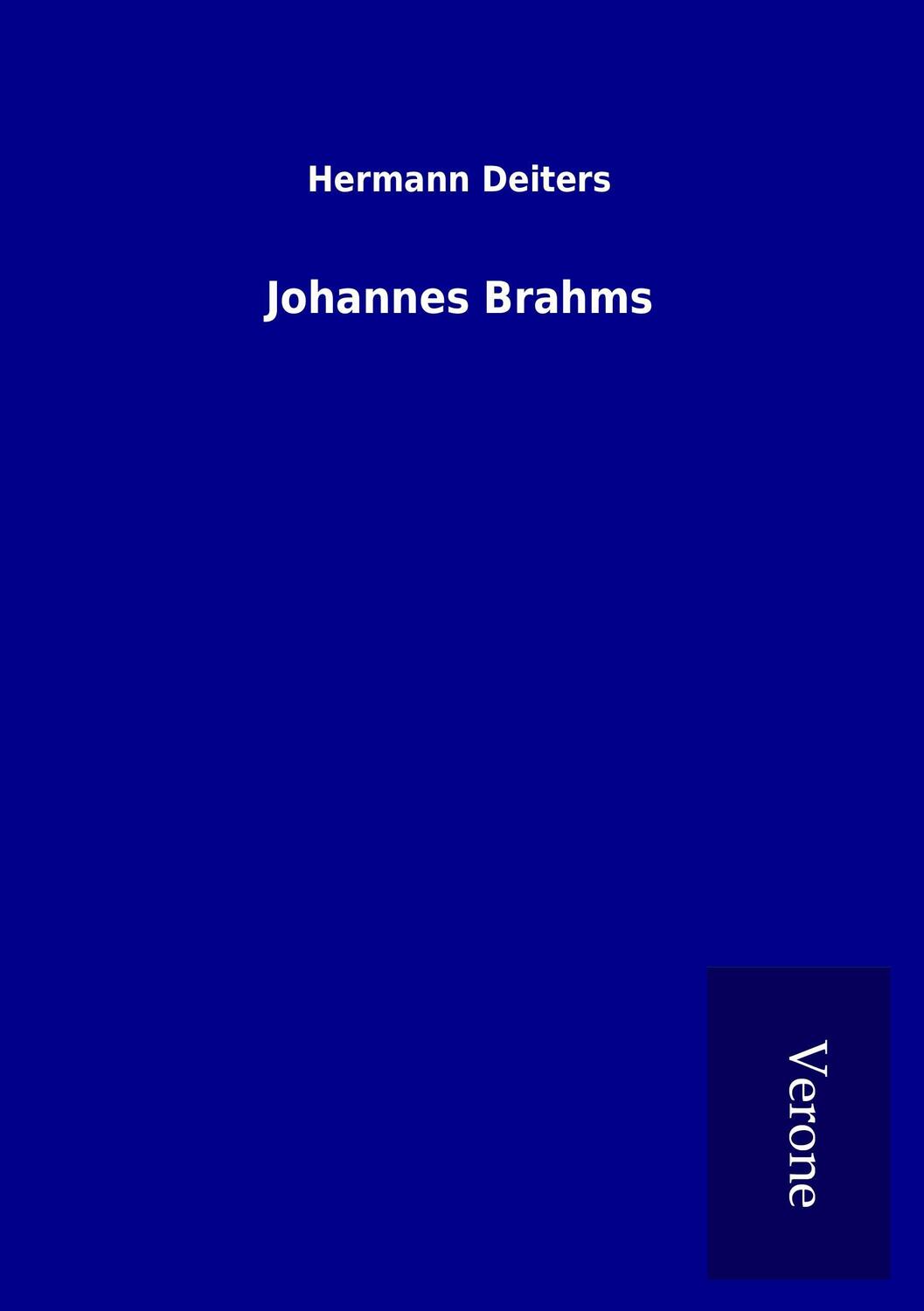 Cover: 9789925084524 | Johannes Brahms | Hermann Deiters | Taschenbuch | Paperback | 56 S.