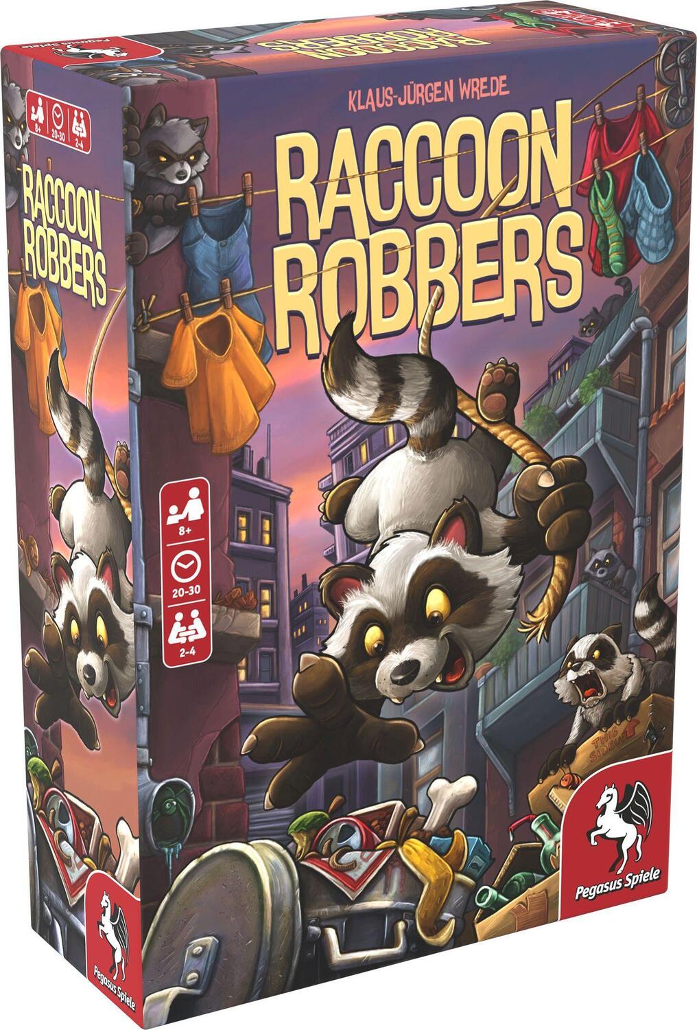 Cover: 4250231728785 | Raccoon Robbers | Klaus-J rgen Wrede | Spiel | Brettspiel | 52156G