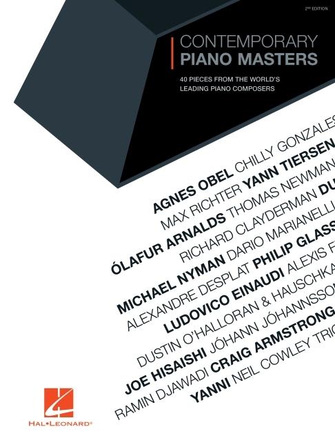 Cover: 9781705189030 | Contemporary Piano Masters: 40 Pieces from the World's Leading...