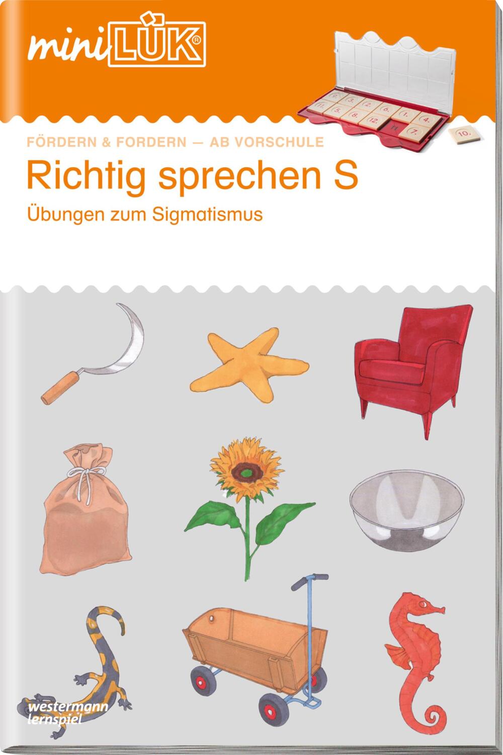 Cover: 9783894141196 | miniLÜK. Richtig sprechen S | Übungen zum Sigmatismus ab Vorschule