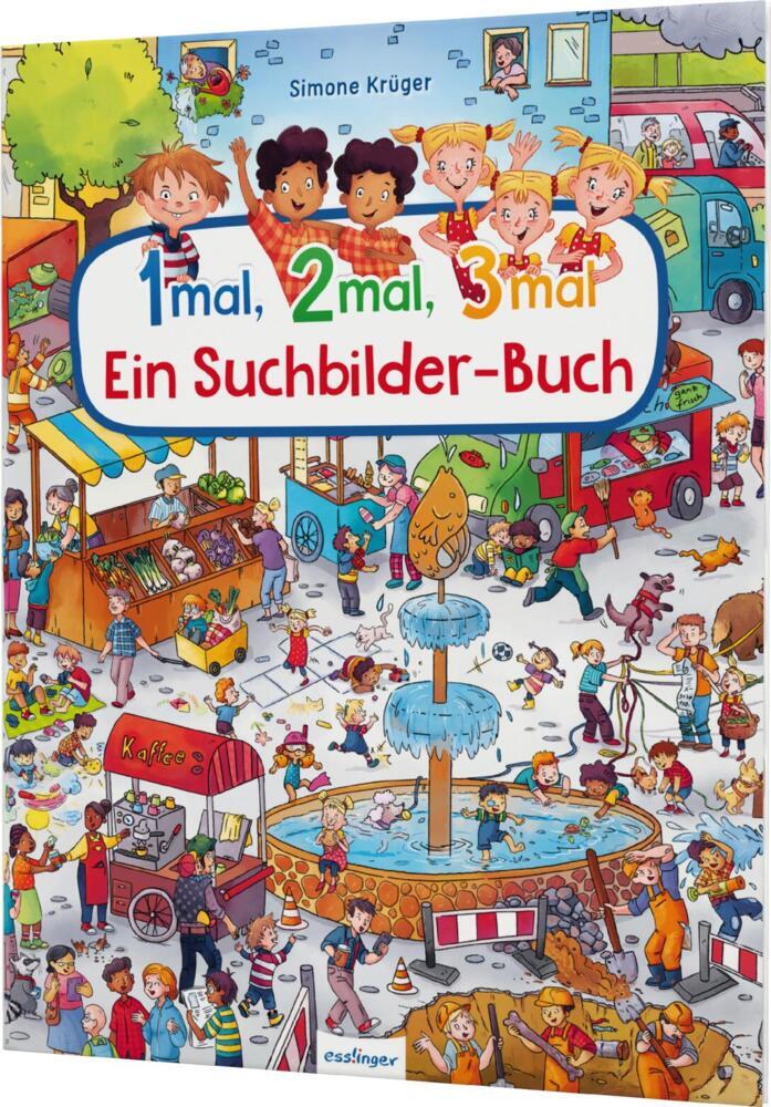 Cover: 9783480237203 | 1mal, 2mal, 3mal - Ein Suchbilder-Buch | Simone Krüger | Buch | 28 S.