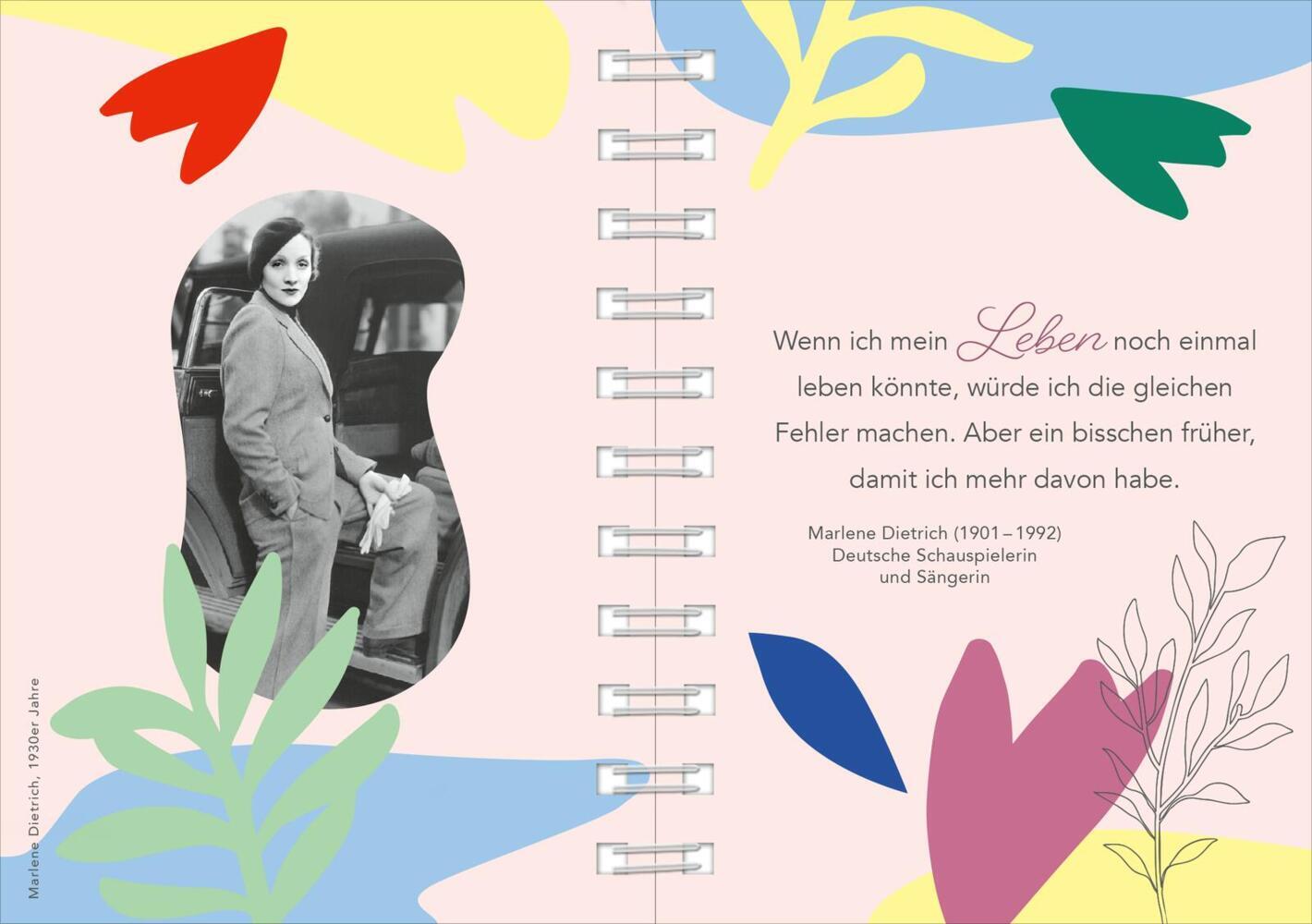 Bild: 4014489133711 | Taschenkalender Kluge Frauen 2025 | Sarah von der Heide | Buch | 2025