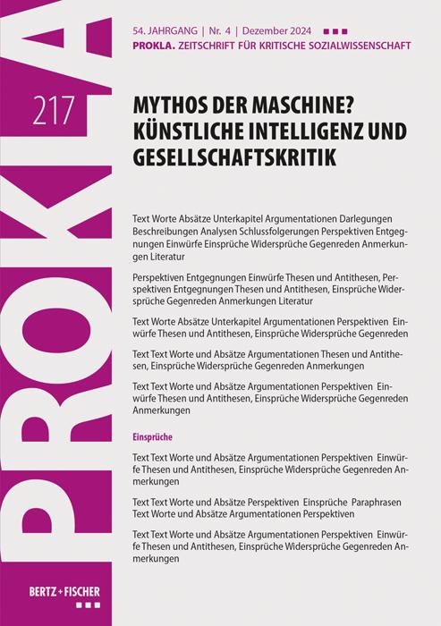 Cover: 9783865059178 | Mythos der Maschine? Künstliche Intelligenz und Gesellschaftskritik