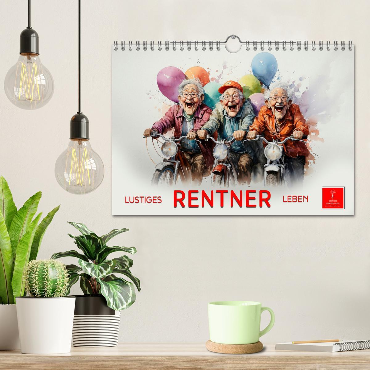 Bild: 9783383857270 | Lustiges Rentner Leben (Wandkalender 2025 DIN A4 quer), CALVENDO...