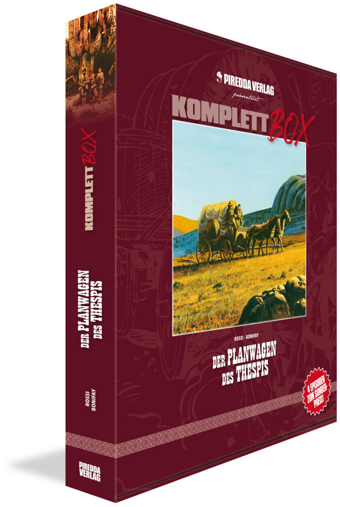 Cover: 9783949968006 | Der Planwagen des ThespisKomplett-Box, 4 Teile | Philippe Bonifay