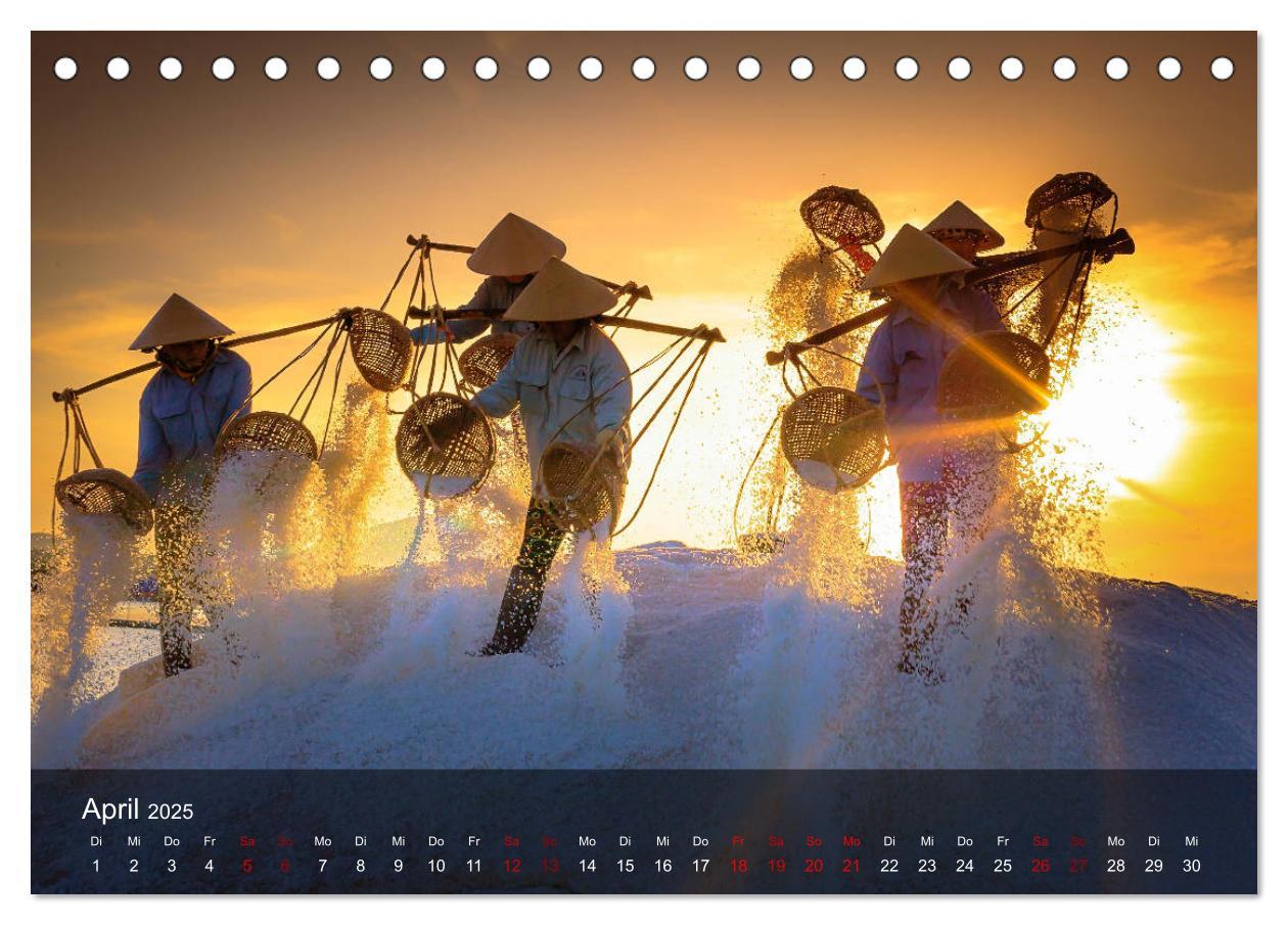 Bild: 9783435103836 | Traumhafte Vietnam Impressionen (Tischkalender 2025 DIN A5 quer),...