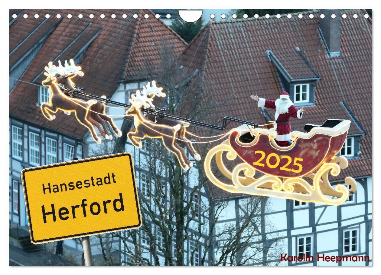 Cover: 9783457160091 | Hansestadt Herford (Wandkalender 2025 DIN A4 quer), CALVENDO...