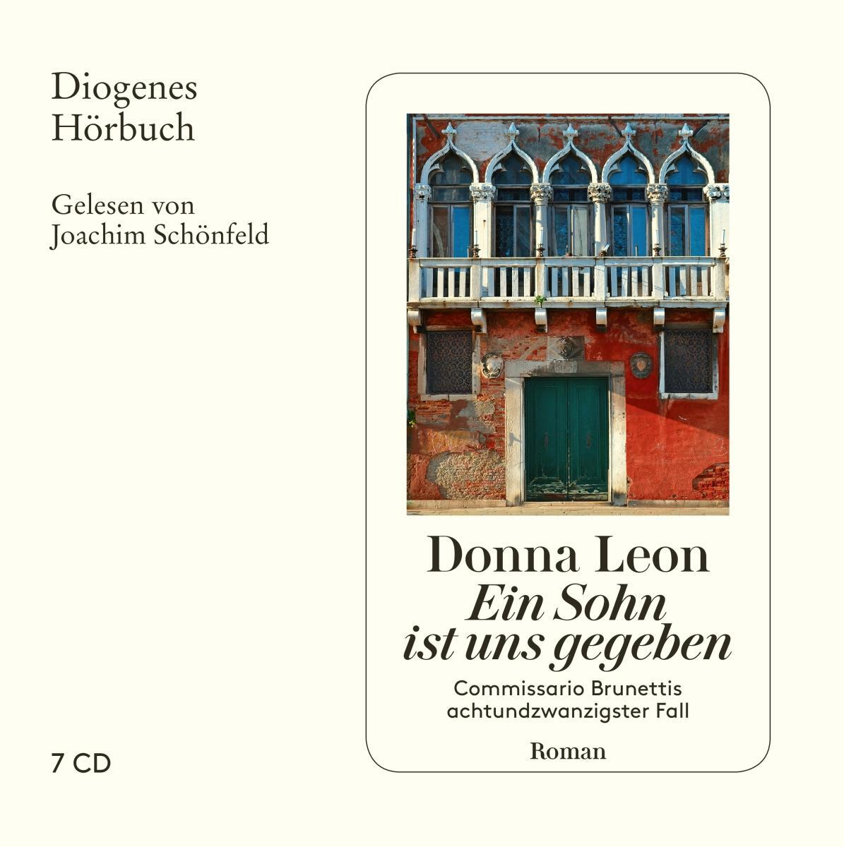 Cover: 9783257803990 | Ein Sohn ist uns gegeben | Donna Leon | Audio-CD | 7 Audio-CDs | 2019