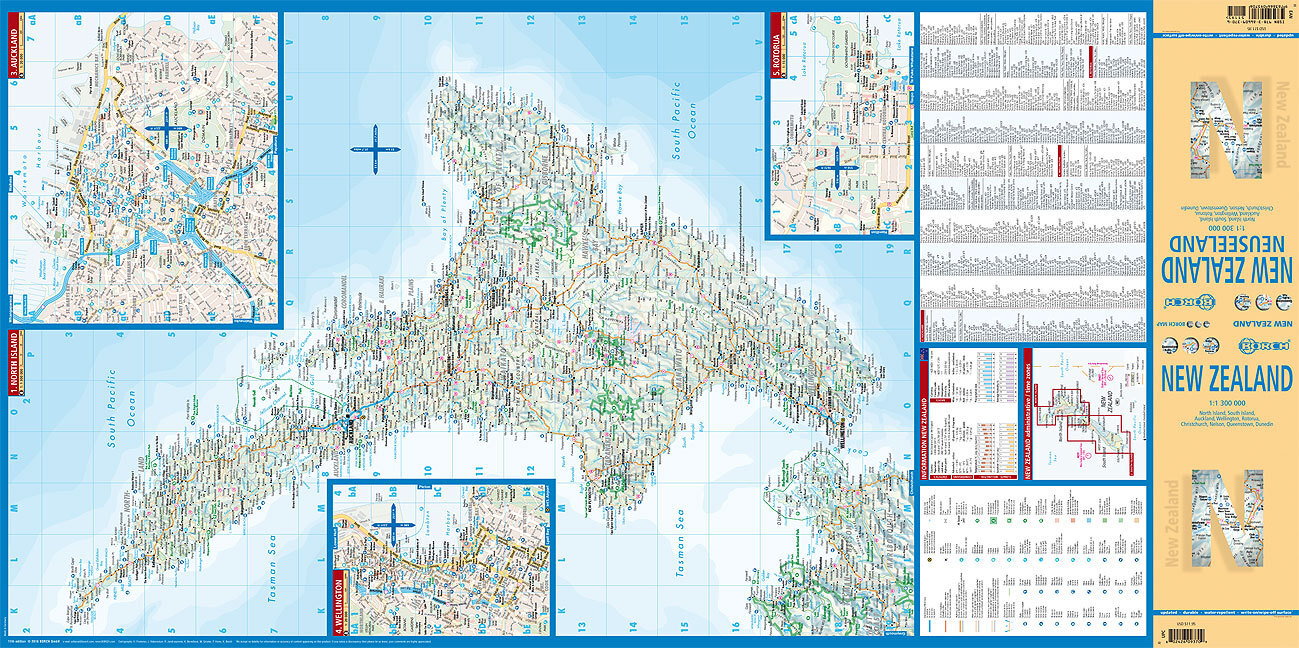 Bild: 9783866093706 | Borch Map Neuseeland. New Zealand | (Land-)Karte | Deutsch | 2001