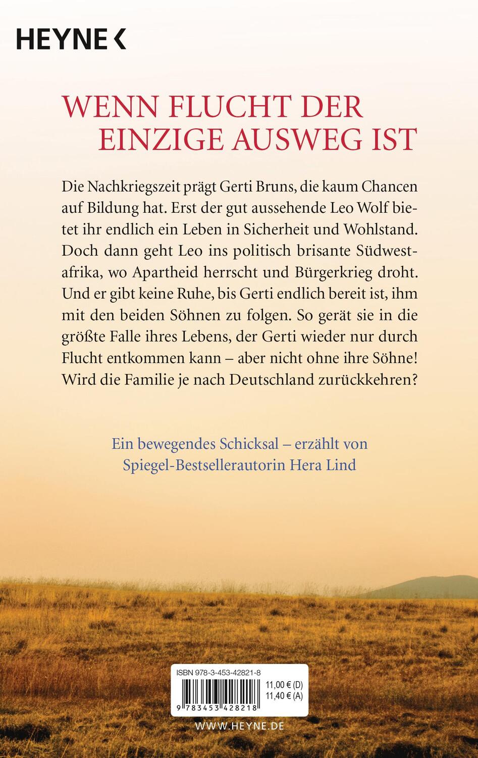 Bild: 9783453428218 | Gefangen in Afrika | Roman nach einer wahren Geschichte | Hera Lind