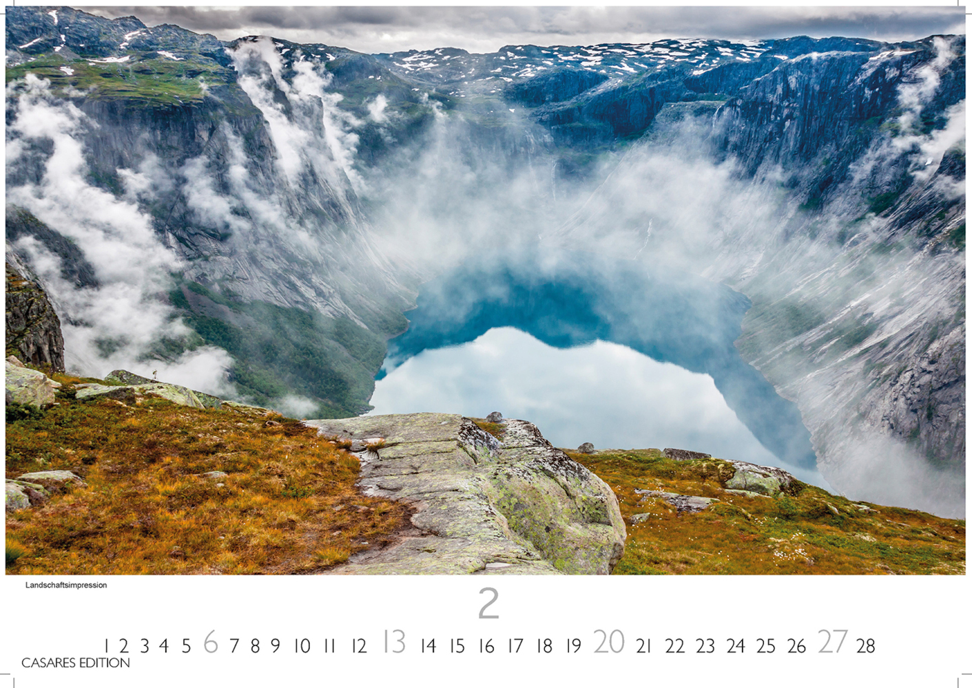 Bild: 9781835241998 | Norwegen 2025 S 24x35cm | Kalender | 14 S. | Deutsch | 2025