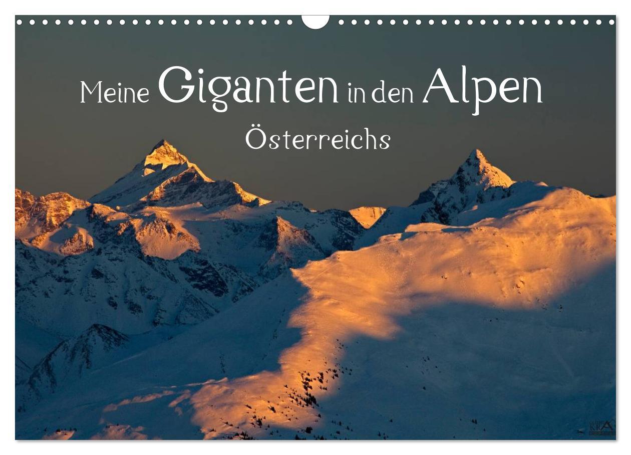 Cover: 9783457124567 | Meine Giganten in den Alpen Österreichs (Wandkalender 2025 DIN A3...