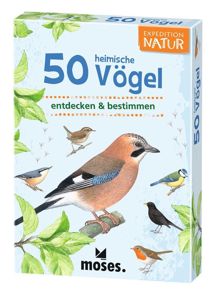 Cover: 4033477097156 | Expedition Natur. 50 heimische Vögel | entdecken & bestimmen | Spiel