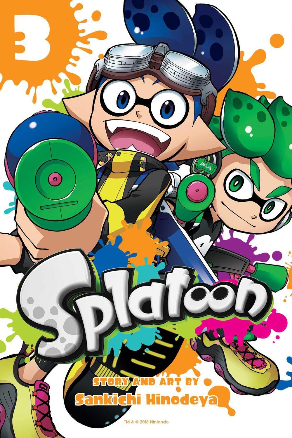 Cover: 9781421598574 | Splatoon, Vol. 3 | Sankichi Hinodeya | Taschenbuch | Englisch | 2018