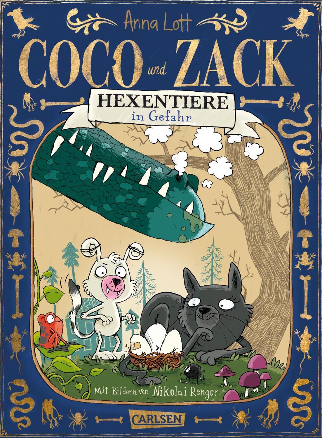 Cover: 9783551558497 | Coco und Zack: Hexentiere in Gefahr | Anna Lott | Buch | 144 S. | 2024