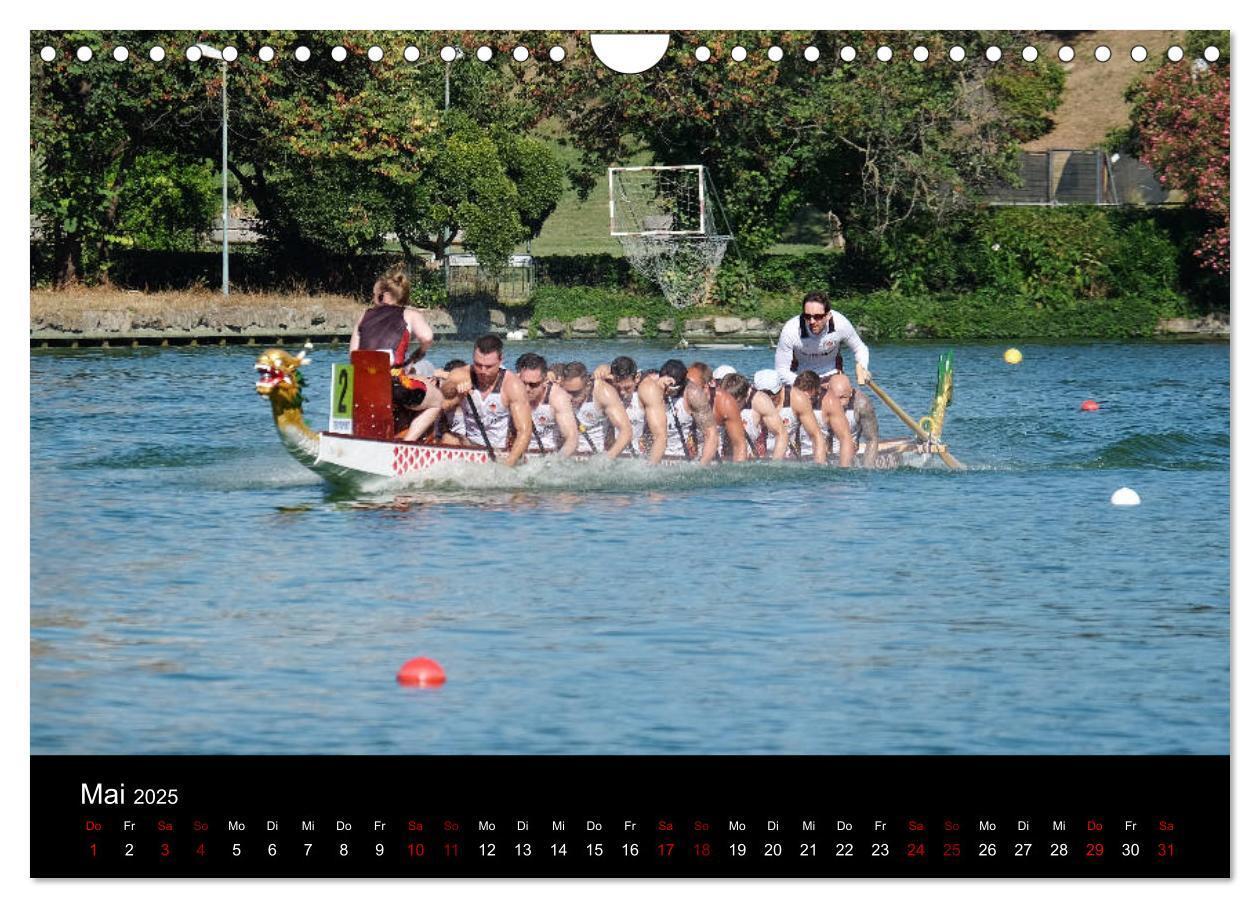 Bild: 9783435420087 | Drachenboot - MissionRome (Wandkalender 2025 DIN A4 quer), CALVENDO...