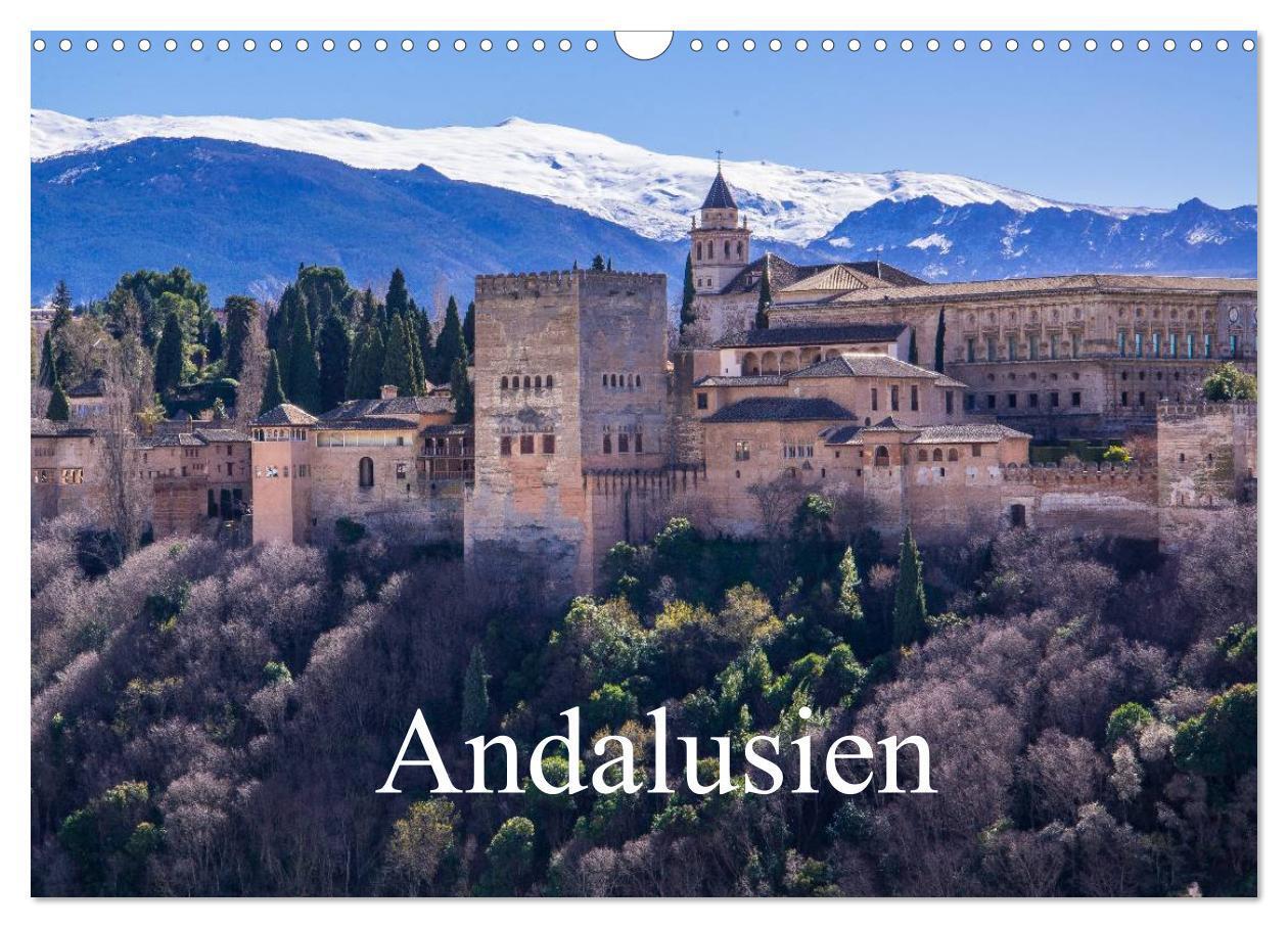 Cover: 9783435752867 | Andalusien (Wandkalender 2025 DIN A3 quer), CALVENDO Monatskalender