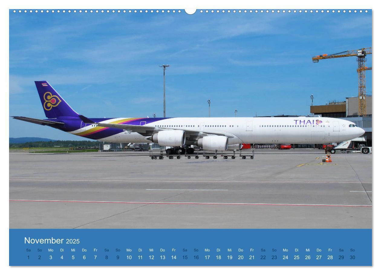 Bild: 9783435122653 | Airbus Airliners (Wandkalender 2025 DIN A2 quer), CALVENDO...