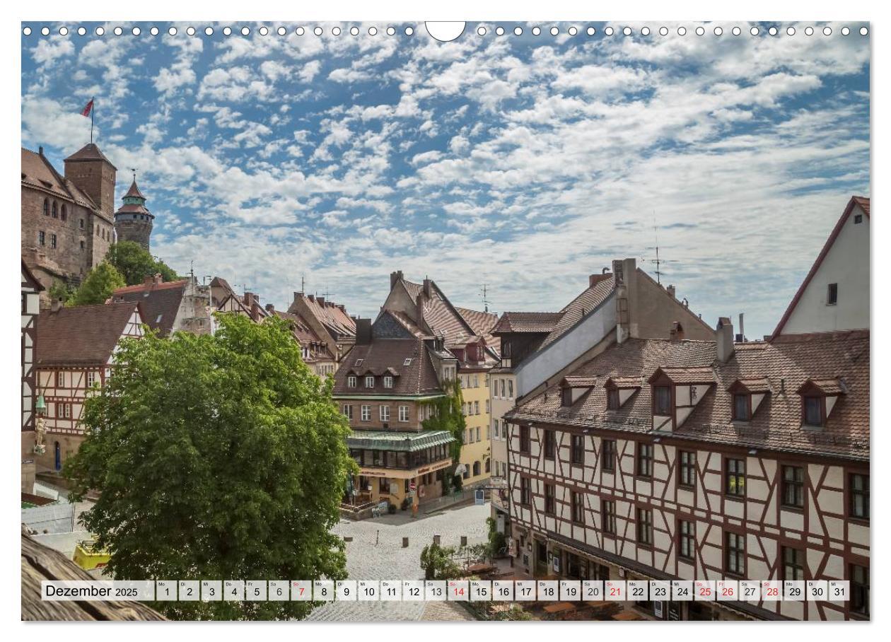 Bild: 9783435592029 | NÜRNBERG Historisches Stadtherz (Wandkalender 2025 DIN A3 quer),...