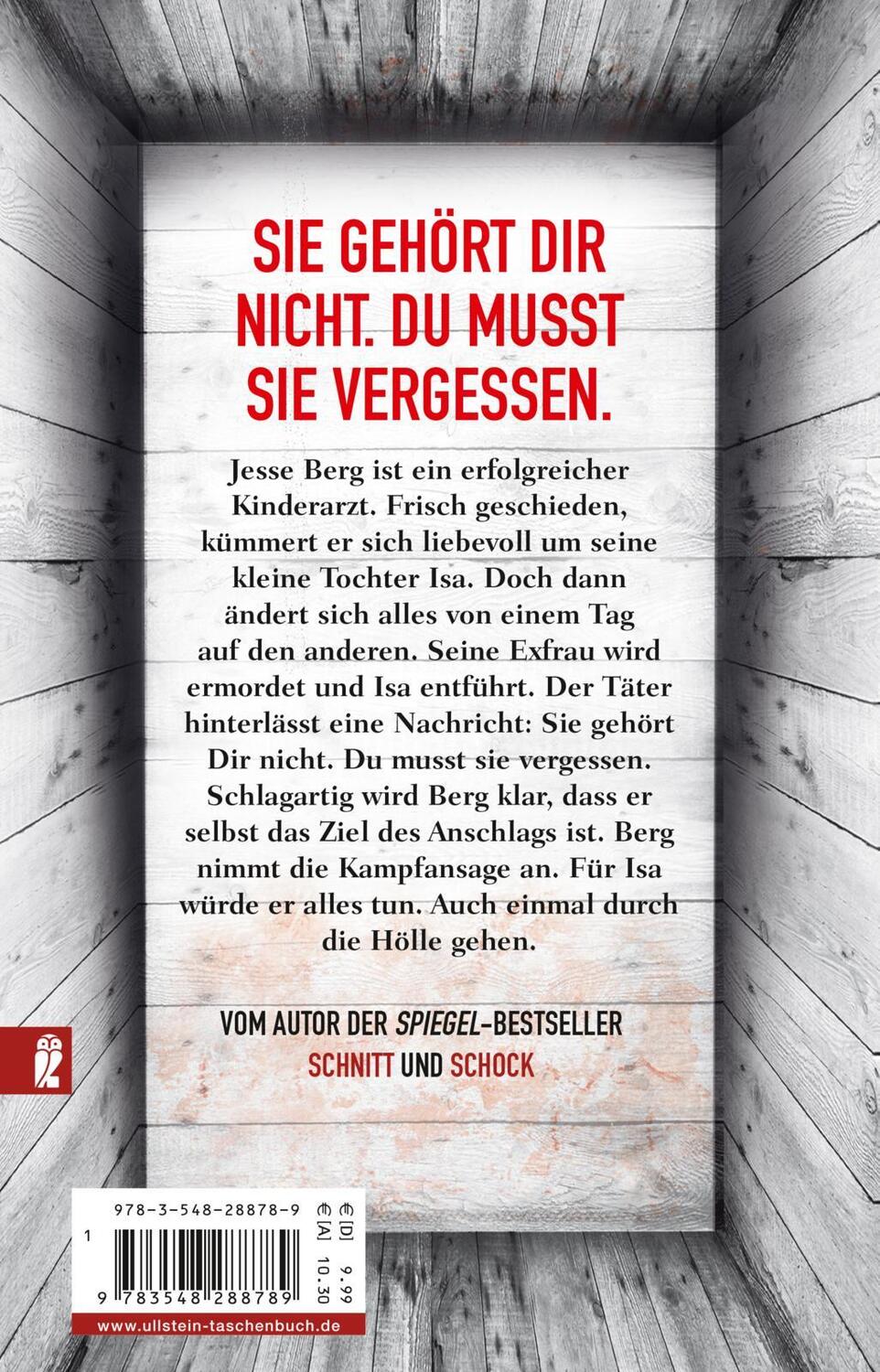 Rückseite: 9783548288789 | Heimweh | Marc Raabe | Taschenbuch | 428 S. | Deutsch | 2017