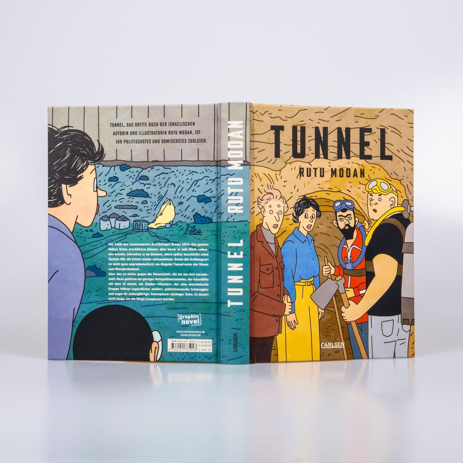 Bild: 9783551785923 | Tunnel - eine israelische Satire | Rutu Modan | Buch | Carlsen Comics