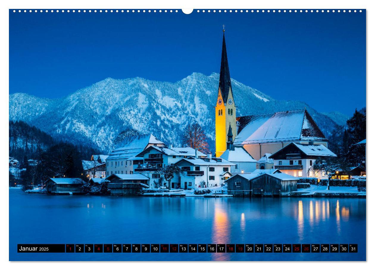 Bild: 9783435447749 | Berge. Alpenseen (Wandkalender 2025 DIN A2 quer), CALVENDO...