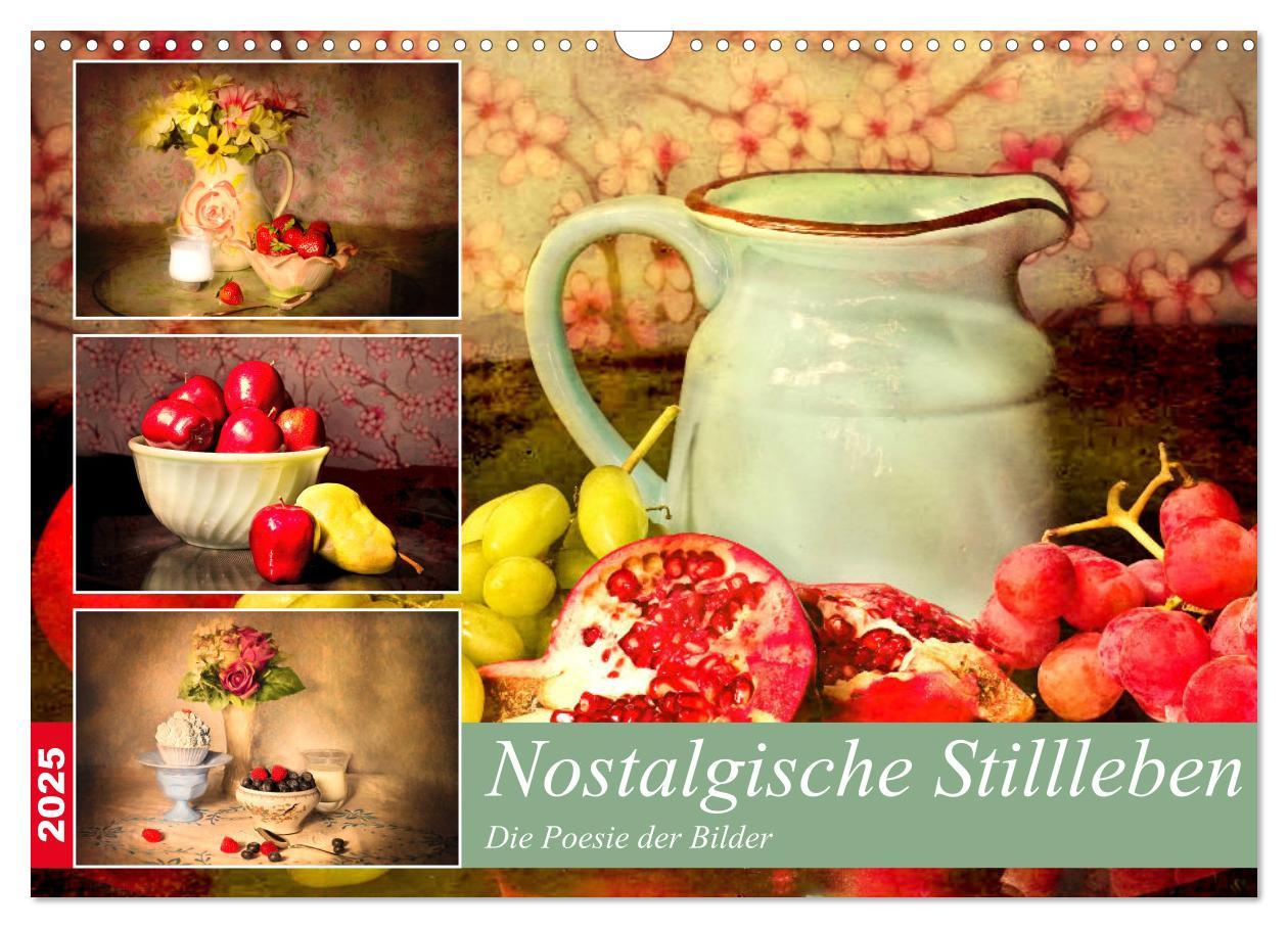 Cover: 9783435083909 | Nostalgische Stillleben. Die Poesie der Bilder (Wandkalender 2025...