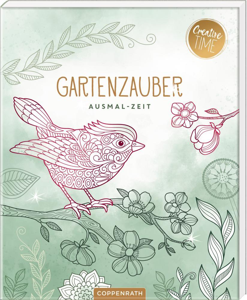 Cover: 4050003726366 | Gartenzauber | Ausmal-Zeit (Creative Time) | Taschenbuch | 80 S.