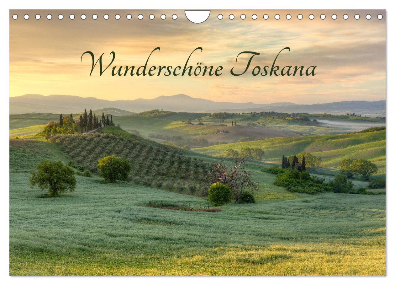 Cover: 9783435128815 | Wunderschöne Toskana (Wandkalender 2025 DIN A4 quer), CALVENDO...