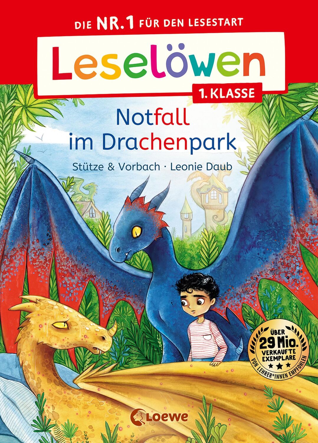 Cover: 9783743214125 | Leselöwen 1. Klasse - Notfall im Drachenpark | Stütze &amp; Vorbach | Buch