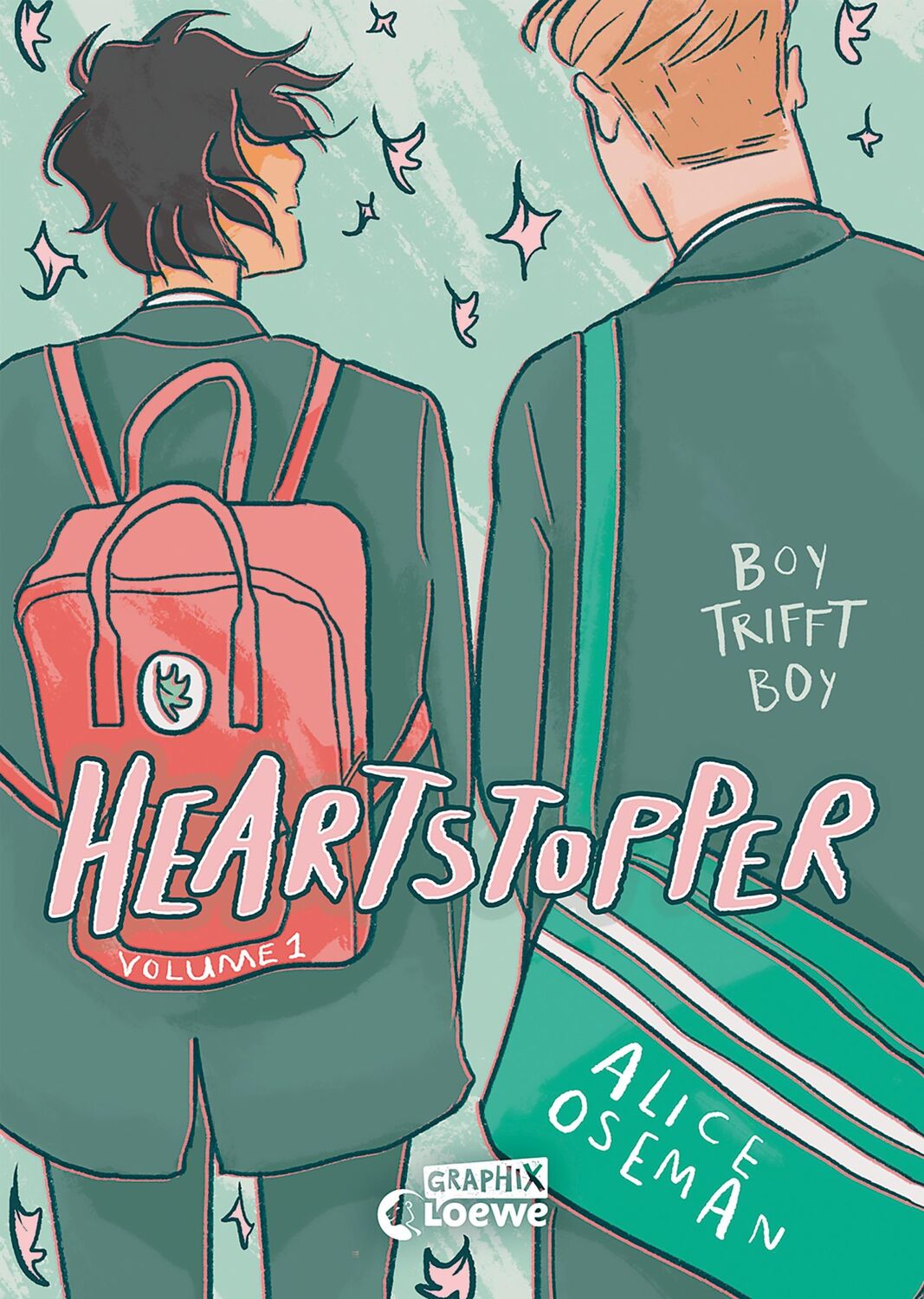 Cover: 9783743209367 | Heartstopper Volume 1 (deutsche Hardcover-Ausgabe) | Alice Oseman