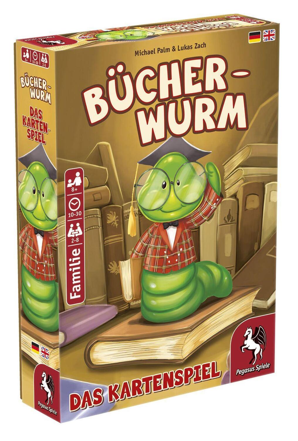 Bild: 4250231718052 | Bücherwurm - Das Kartenspiel | Spiel | Deutsch | 2019