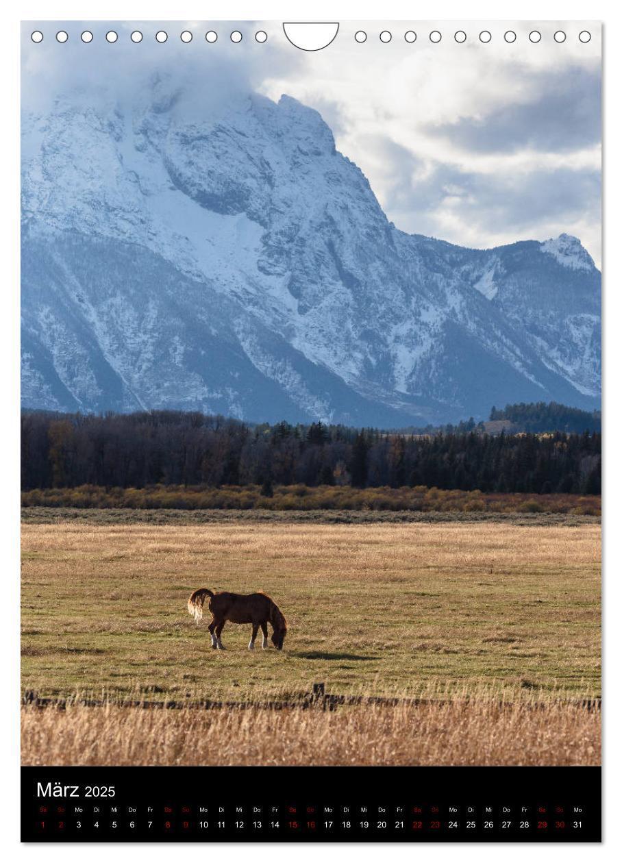 Bild: 9783435992935 | Teton Range - Der Grand Teton National Park (Wandkalender 2025 DIN...