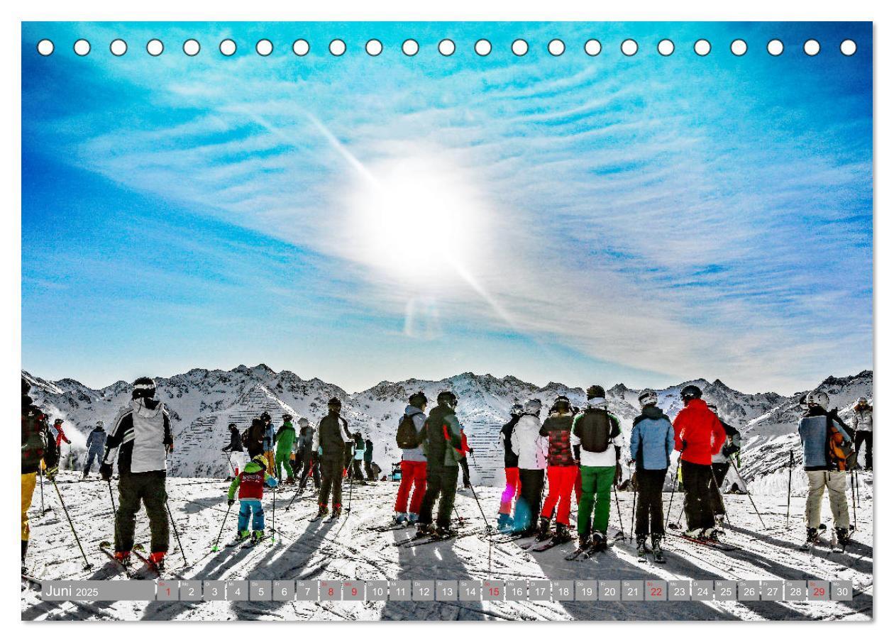 Bild: 9783435159178 | St. Anton am Arlberg (Tischkalender 2025 DIN A5 quer), CALVENDO...