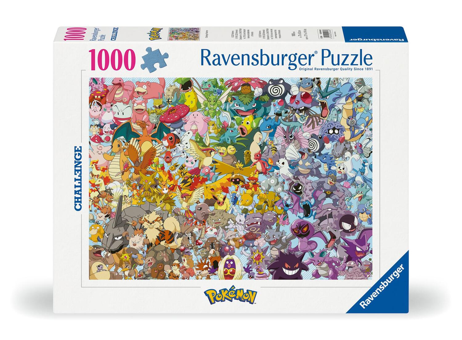 Cover: 4005555004608 | Ravensburger Puzzle 1000 Teile 12000460 Challenge Pokémon - Alle...