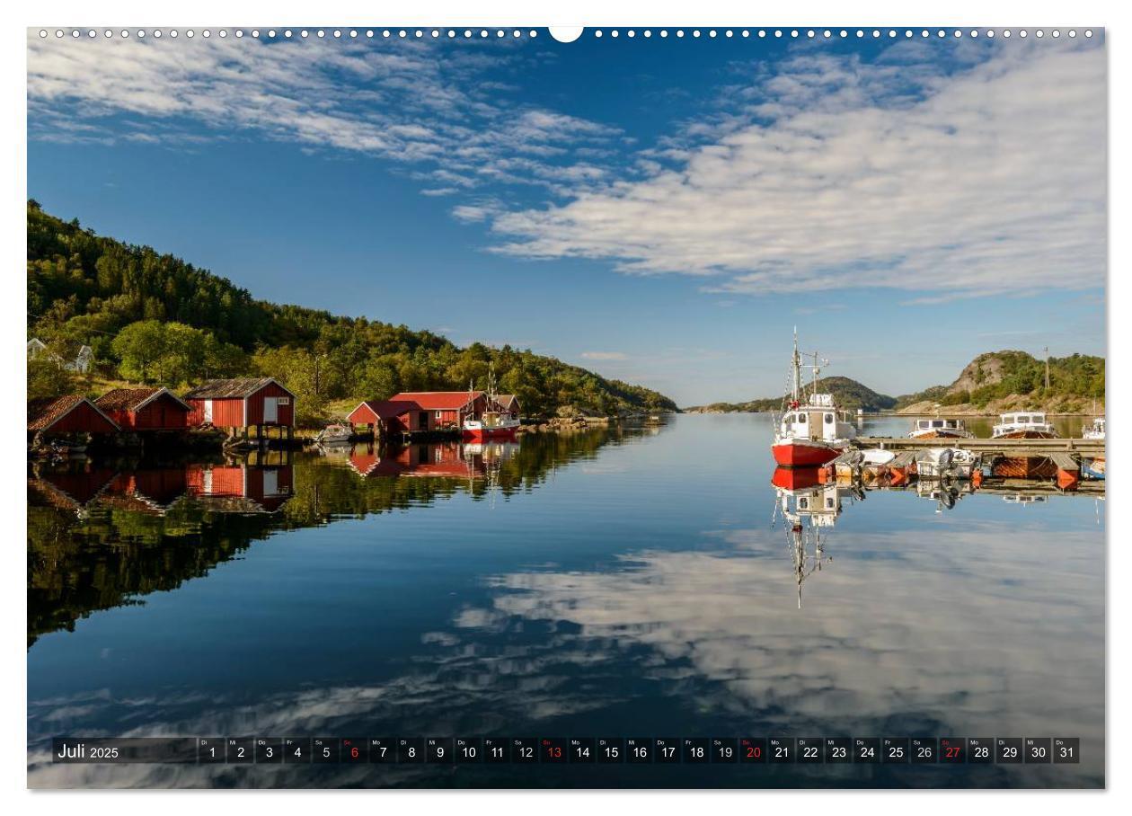 Bild: 9783435538164 | Norwegens Süden (Wandkalender 2025 DIN A2 quer), CALVENDO...