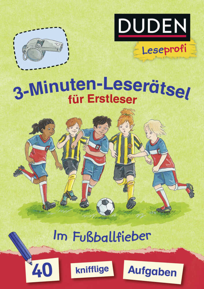 Cover: 9783737334365 | 3-Minuten-Leserätsel für Erstleser: Im Fußballfieber | Susanna Moll