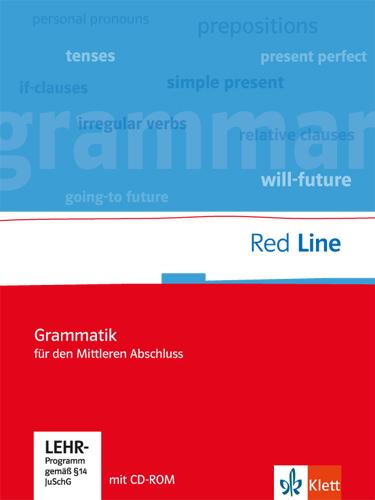 Cover: 9783125811973 | Red Line. Klassen 5-10. Grammatik für den mittleren Abschluss mit...