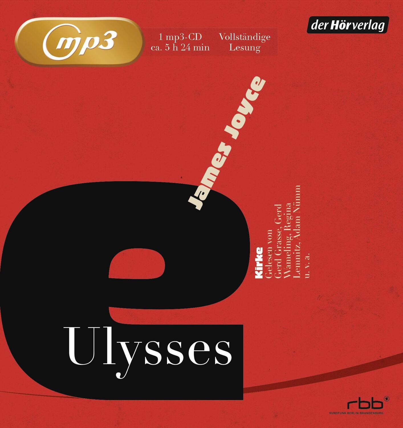 Bild: 9783844509960 | Ulysses | James Joyce | MP3 | 6 | Deutsch | 2013 | Der Hörverlag