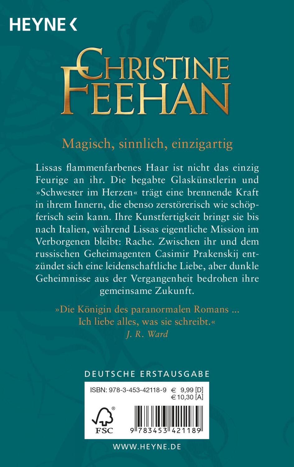 Bild: 9783453421189 | Geliebte des Feuers | Roman | Christine Feehan | Taschenbuch | Deutsch