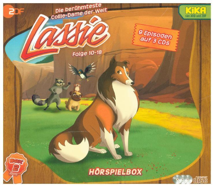 Cover: 4260264433990 | Lassie Hörspielbox. Box.2, 3 Audio-CD | Folge 10-18 | Audio-CD | 2018