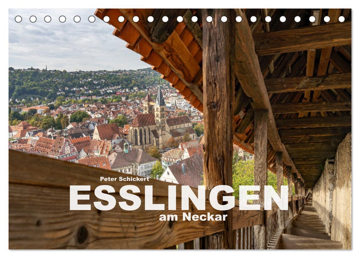 Cover: 9783383849336 | Esslingen am Neckar (Tischkalender 2025 DIN A5 quer), CALVENDO...