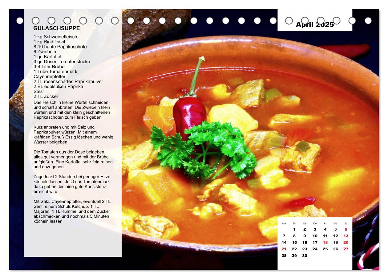 Bild: 9783435187706 | Aus der Suppenküche. Küchenkalender mit tollen Rezepten...