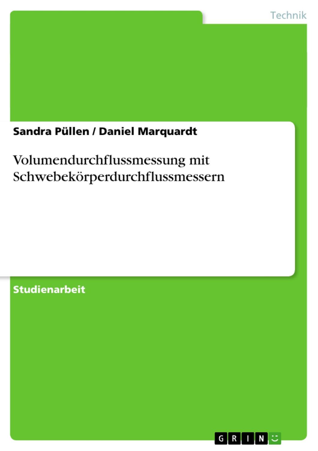 Cover: 9783640733019 | Volumendurchflussmessung mit Schwebekörperdurchflussmessern | Buch