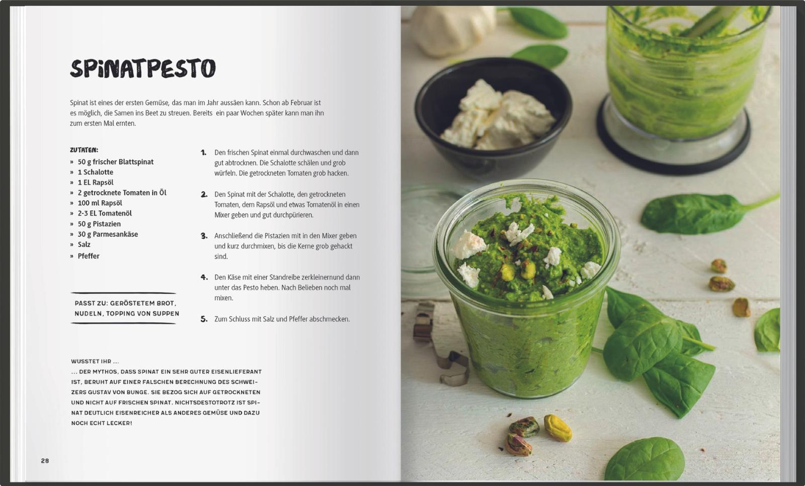 Bild: 9783784356532 | Mit Pesto durch das Jahr | Felix Schäferhoff | Buch | 112 S. | Deutsch