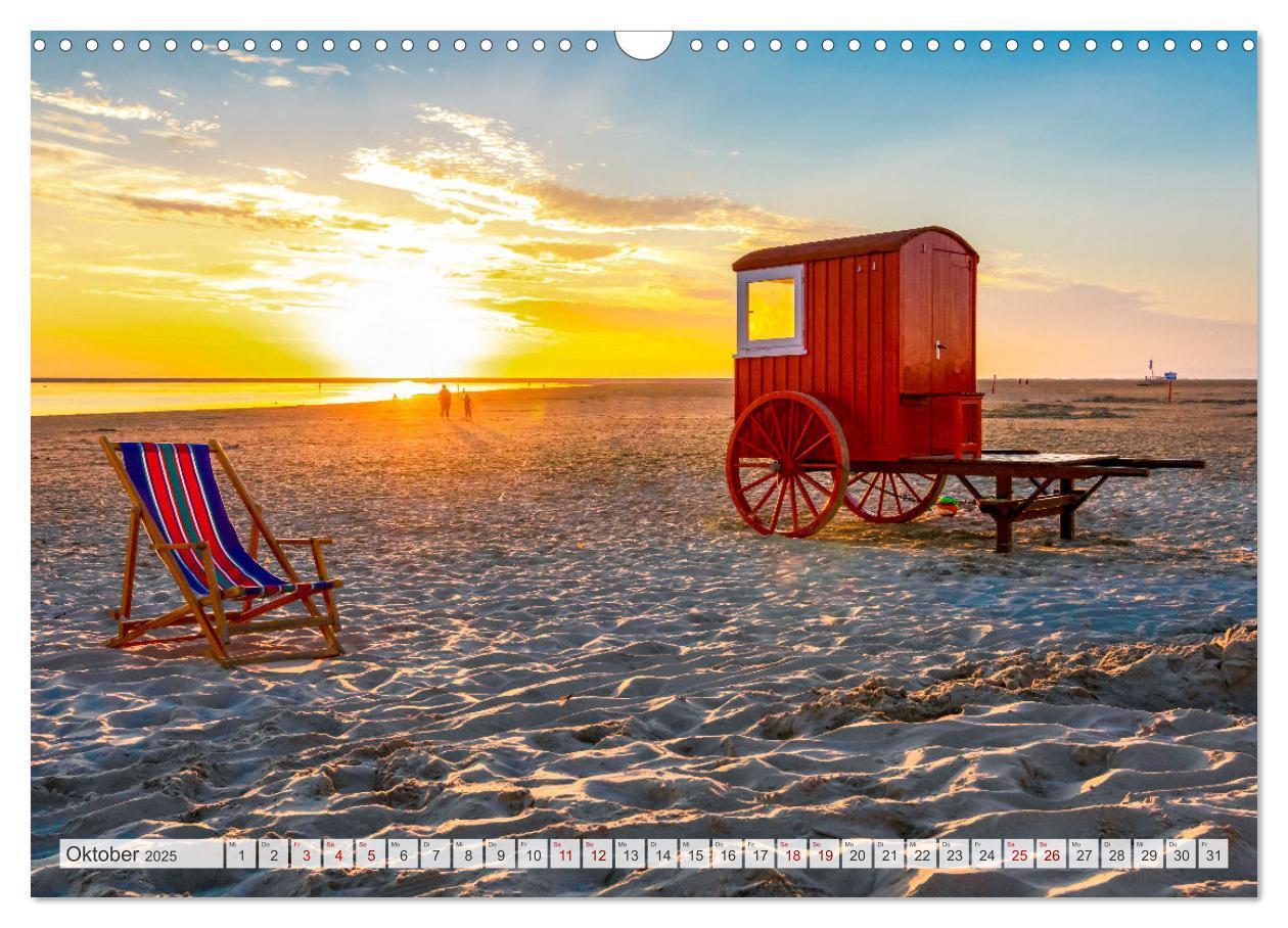 Bild: 9783435080885 | BORKUM-LIEBE (Wandkalender 2025 DIN A3 quer), CALVENDO Monatskalender