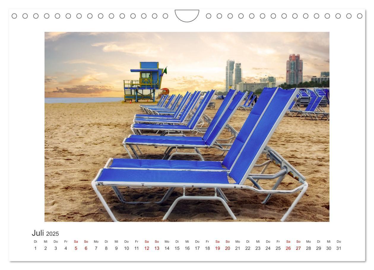 Bild: 9783457152621 | Miami - pulsierende Metropole (Wandkalender 2025 DIN A4 quer),...