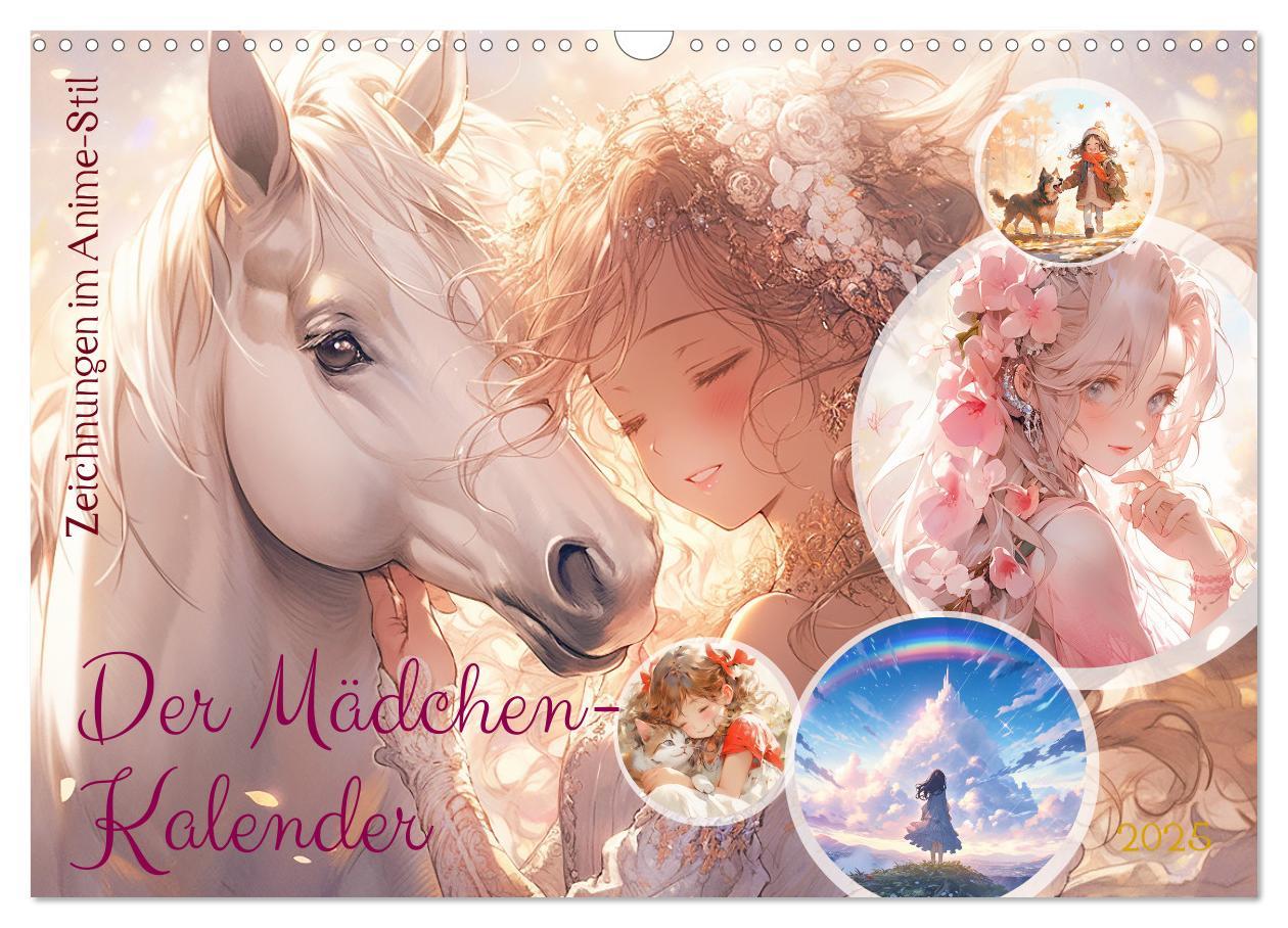 Cover: 9783383844492 | Der Mädchen-Kalender (Wandkalender 2025 DIN A3 quer), CALVENDO...