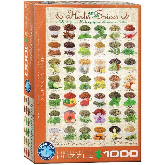 Cover: 628136605984 | Kräuter und Gewürze (Puzzle) | Spiel | In Spielebox | 6000-0598 | 2020